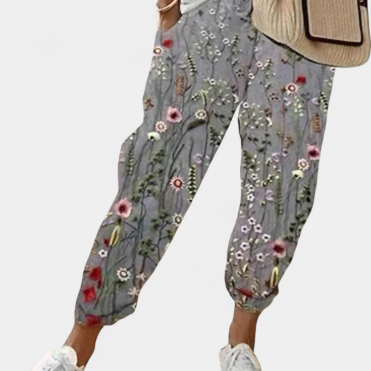 Pantalons en Lin à Coupe Détendue et Style Intemporel