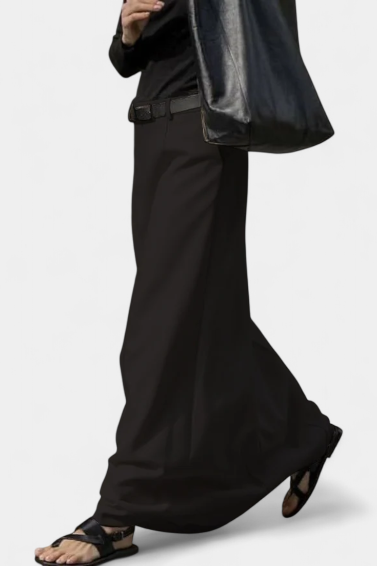 Jupe Ada H-Line Unie avec Style Urbain Moderne