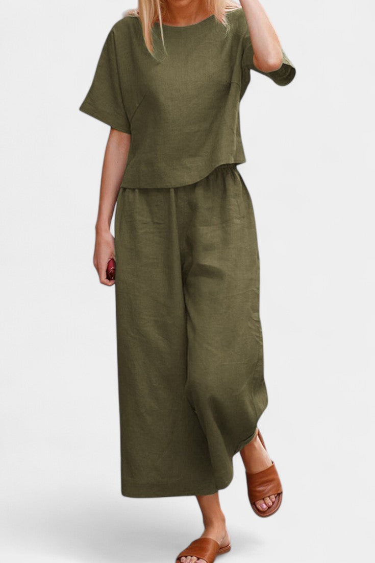 Yvette Ensemble d'Été Vintage