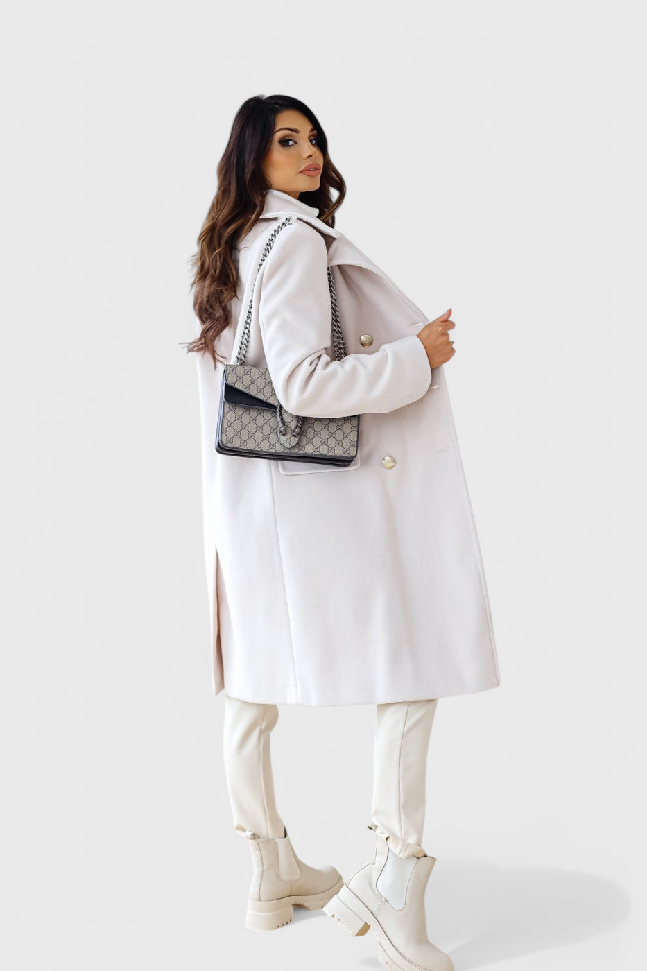 Yara | Manteau en Laine Classique