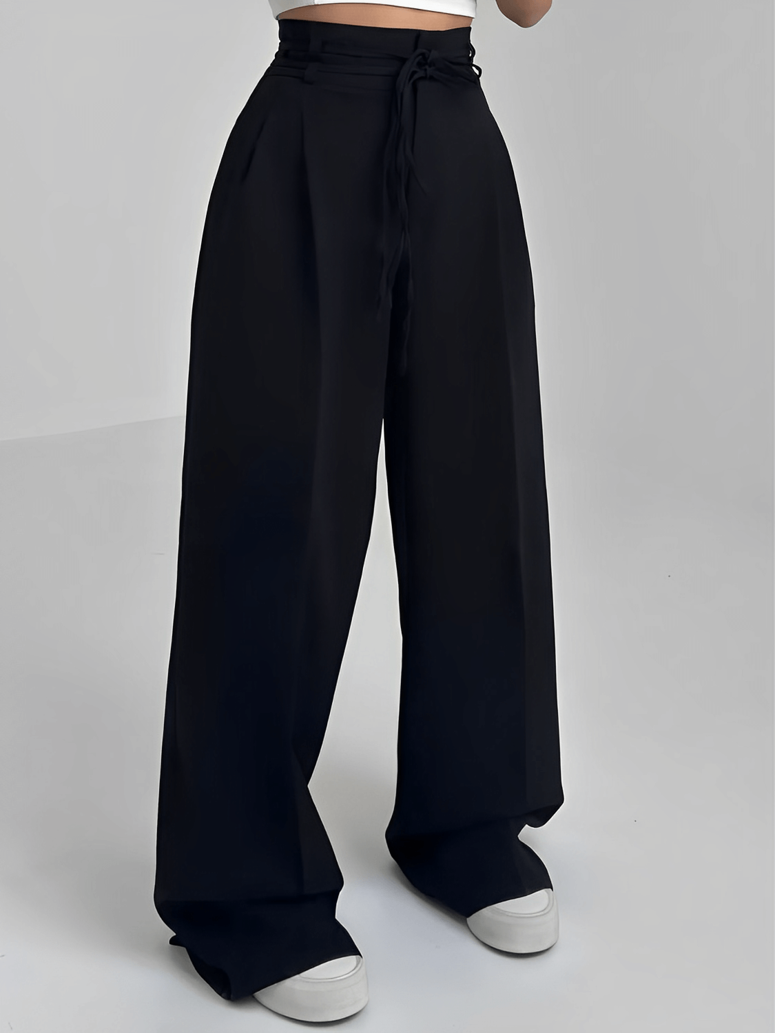Pantalon Tailleur Taille Haute Modèle Rehausse Fessier – Paulina