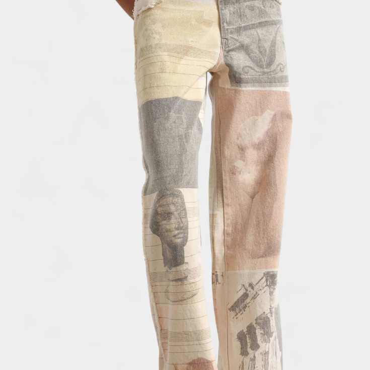 Jeans Paula à Jambes Élargies