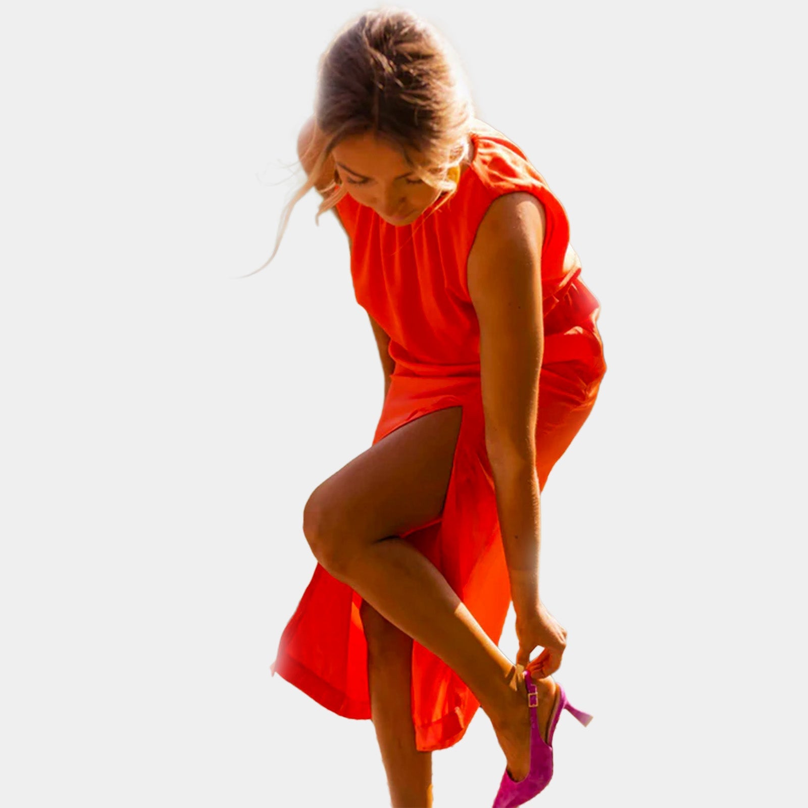 Liene - Robe Midi Élégante