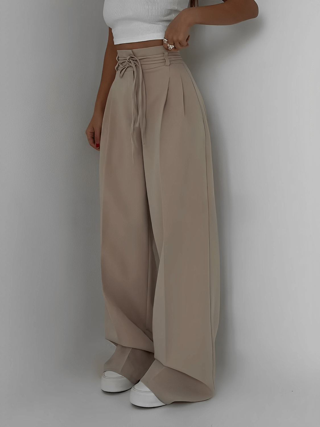 Pantalon Tailleur Taille Haute Modèle Rehausse Fessier – Paulina