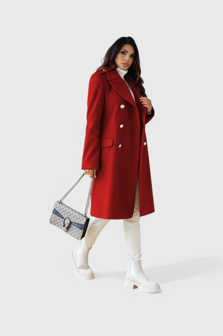 Yara | Manteau en Laine Classique