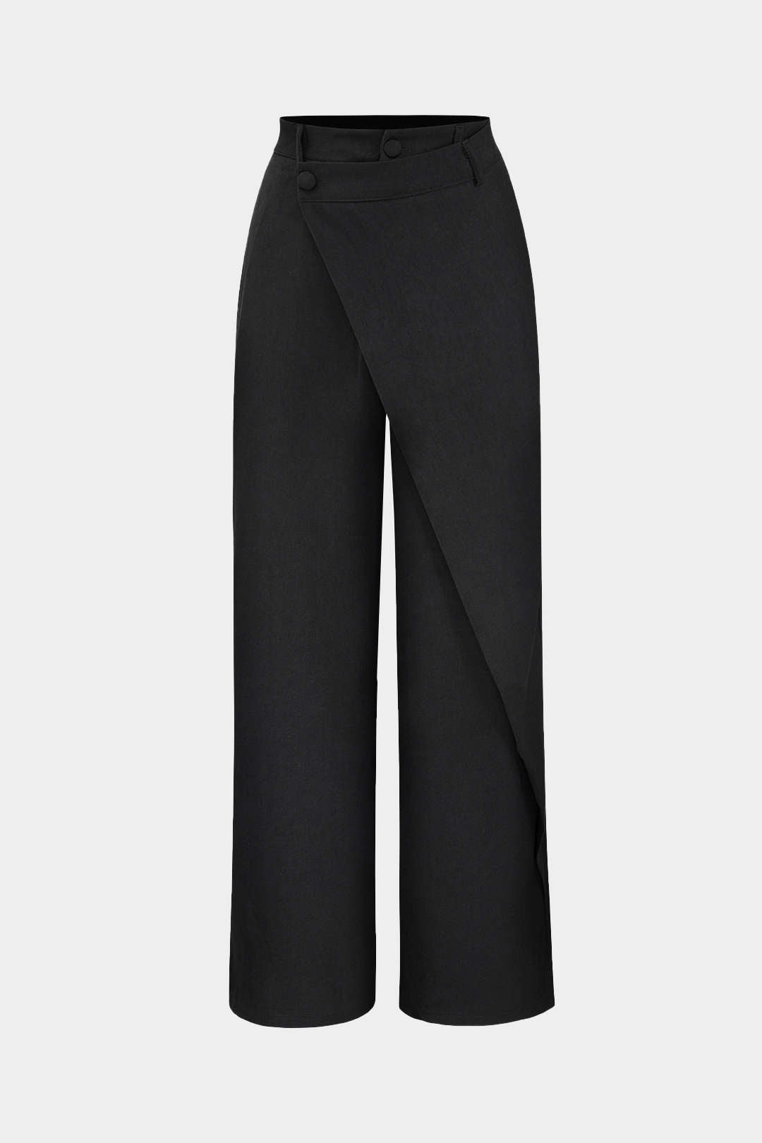 Pantalons Oaklyn Droits avec Drapé Moderne