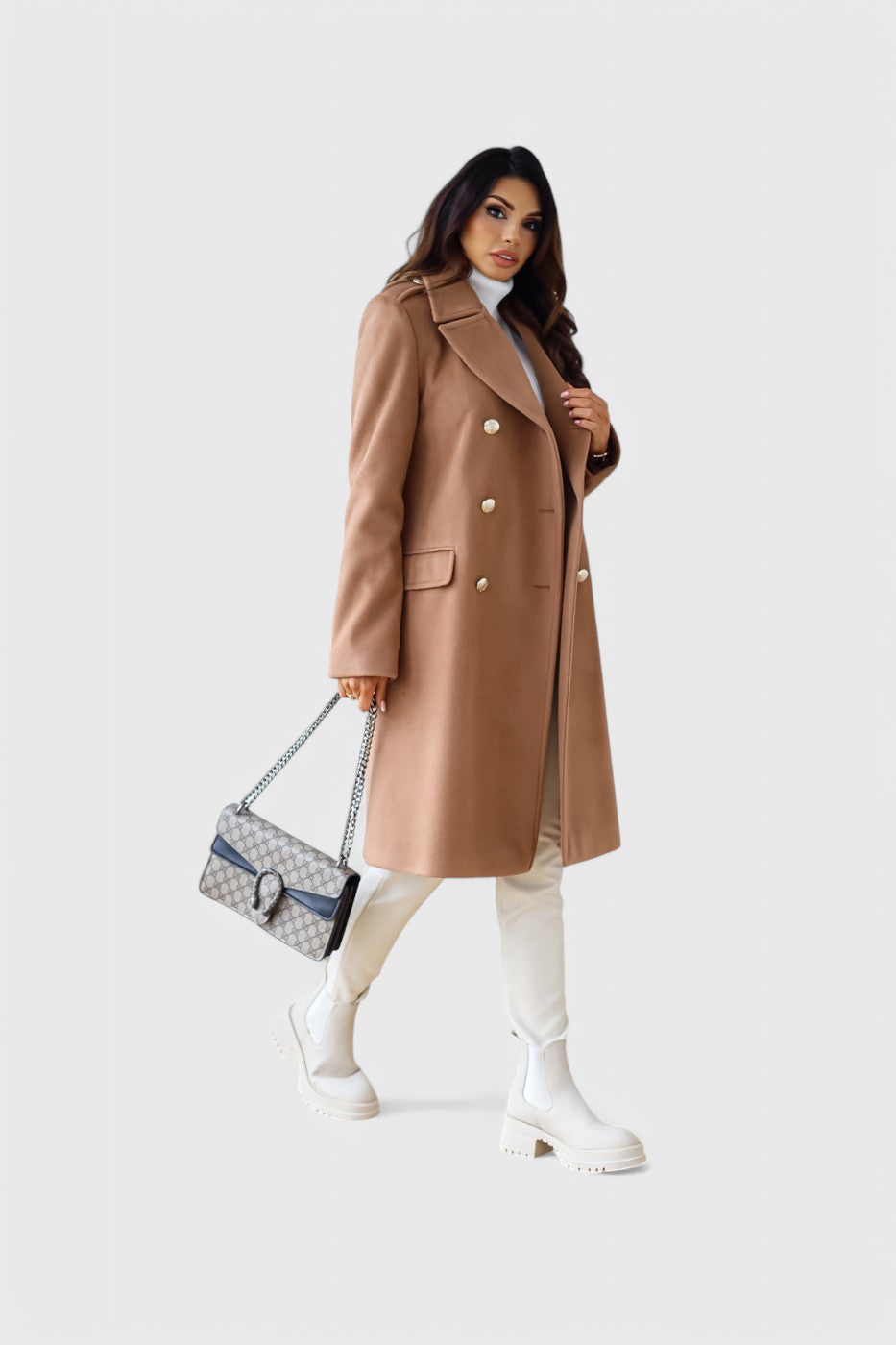 Yara | Manteau en Laine Classique