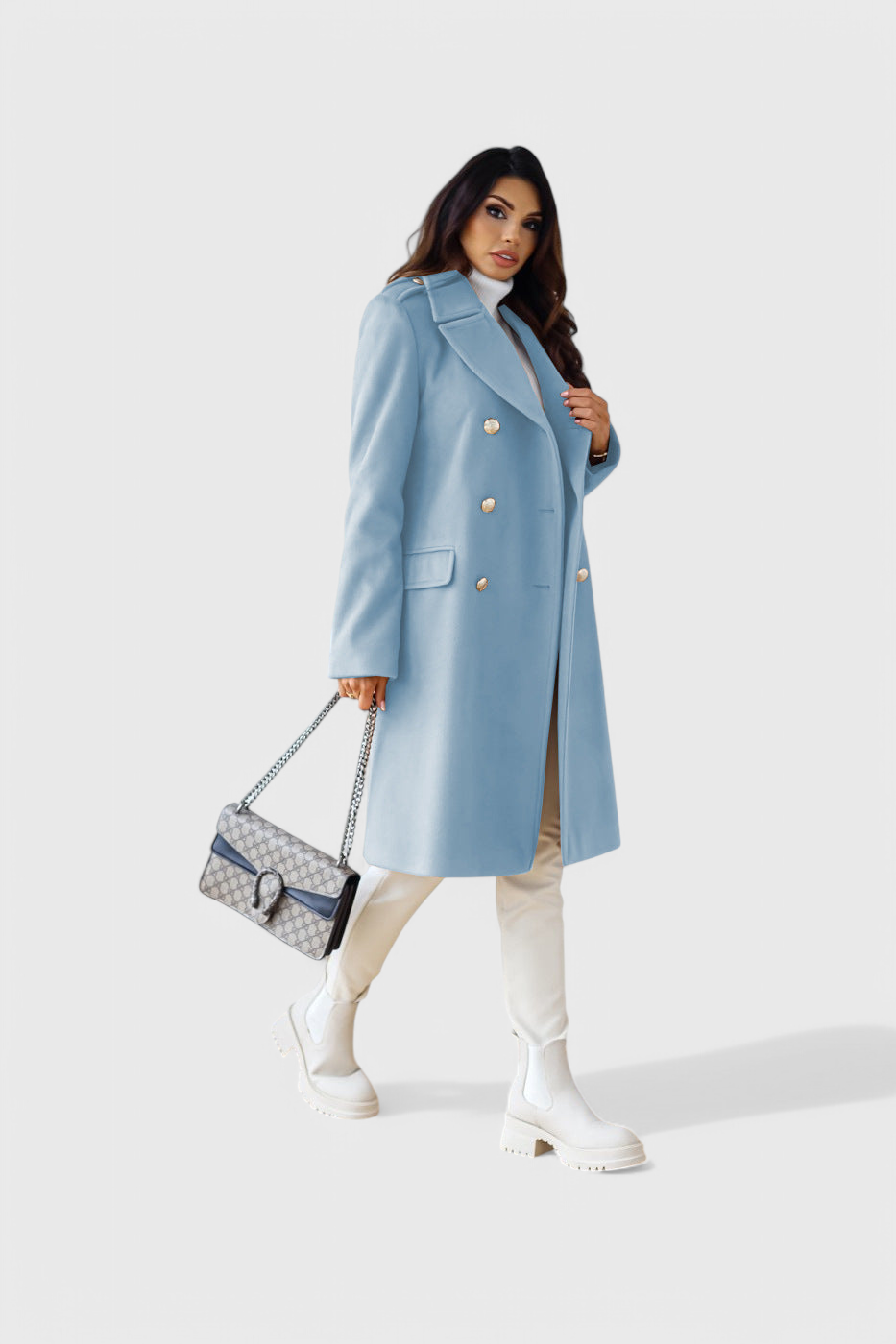 Yara | Manteau en Laine Classique