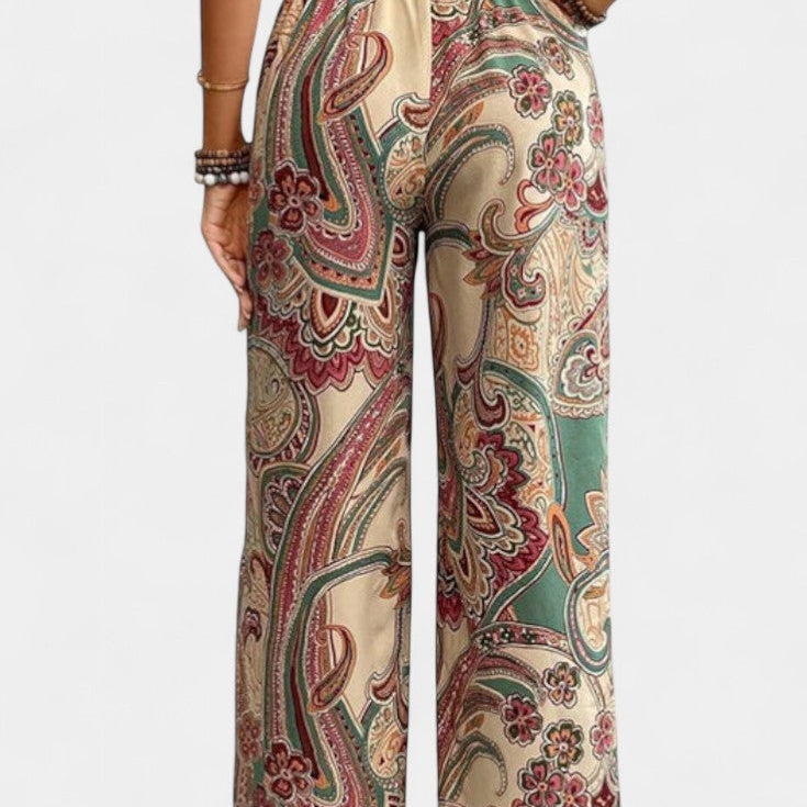 Pantalons d'été à jambes larges Vitoria