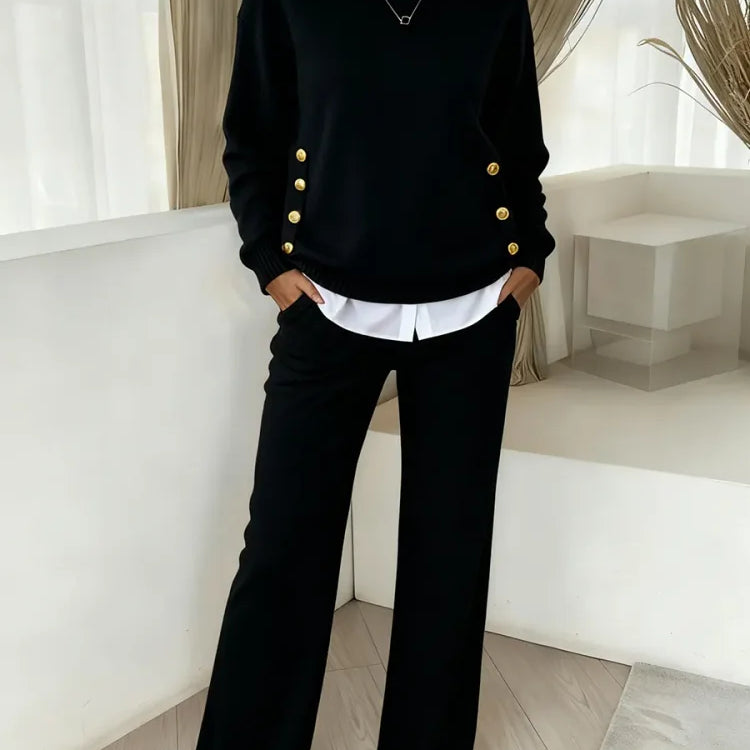 Ensemble de Pull Confortable et Pantalon pour Femmes