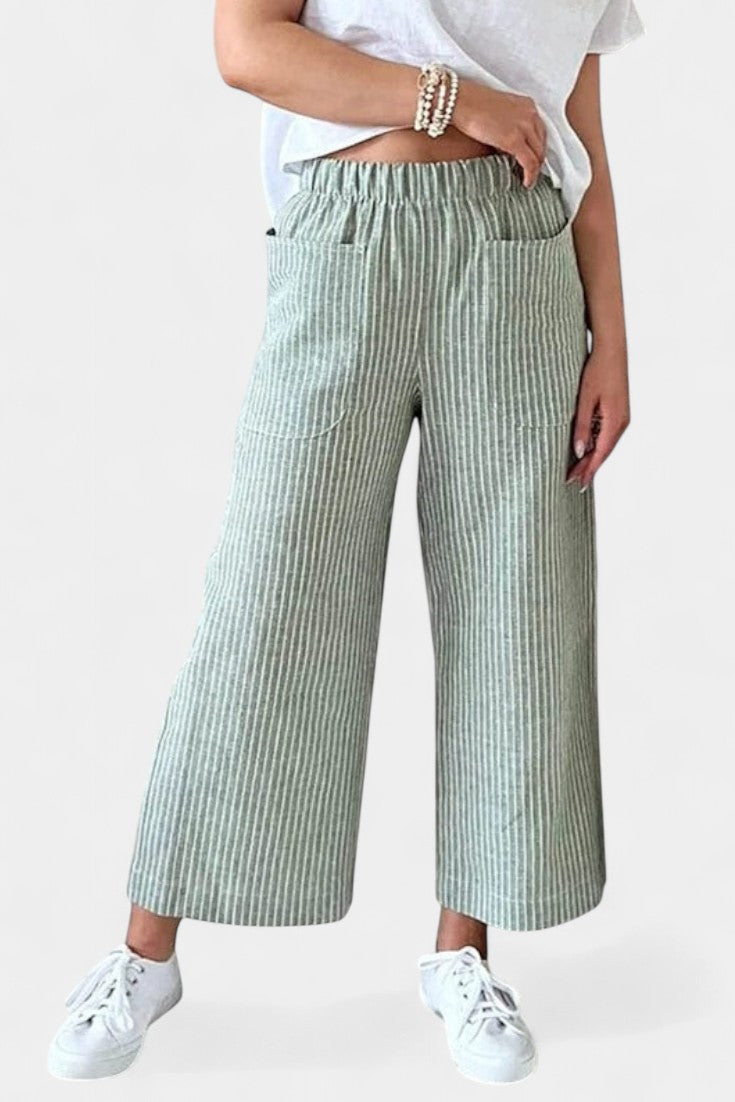 Pantalons Lumiere Légers à Coupe Détendue