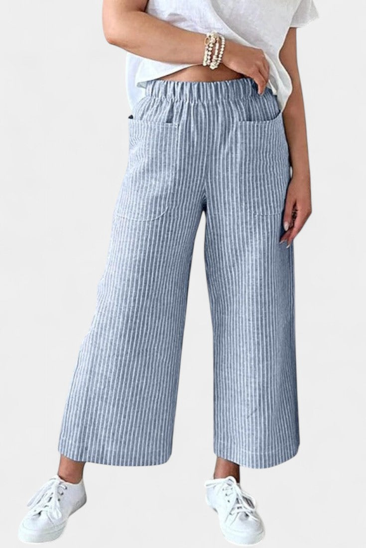 Pantalons Lumiere Légers à Coupe Détendue