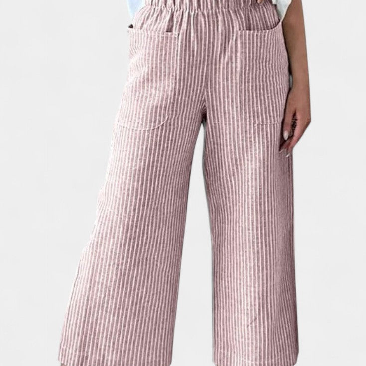 Pantalons Lumiere Légers à Coupe Détendue