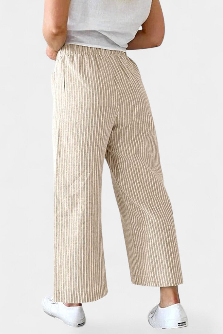 Pantalons Lumiere Légers à Coupe Détendue