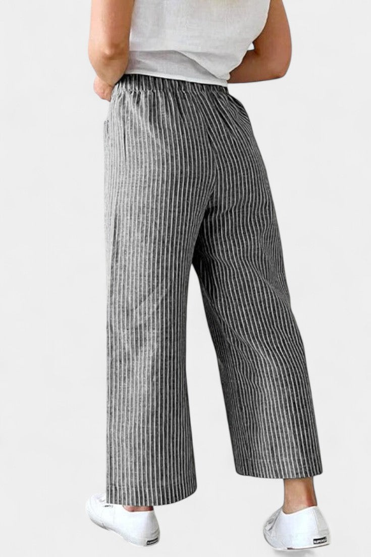 Pantalons Lumiere Légers à Coupe Détendue