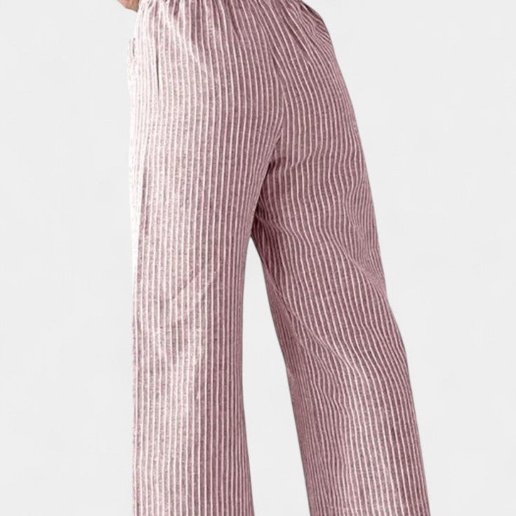 Pantalons Lumiere Légers à Coupe Détendue