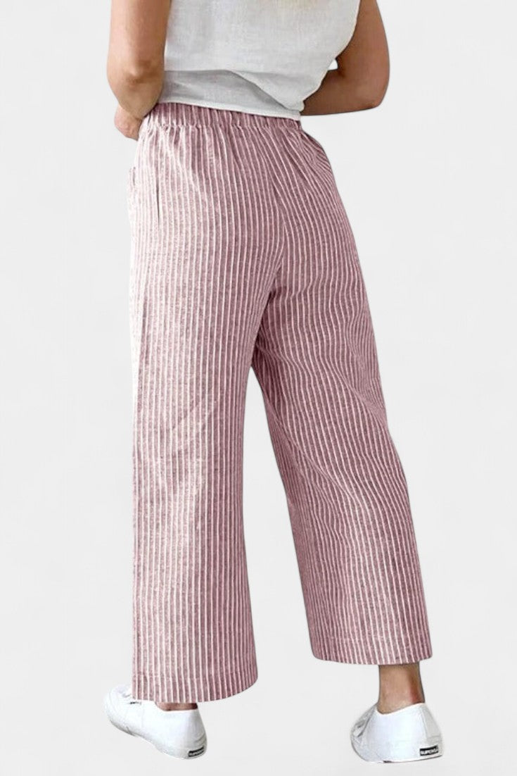 Pantalons Lumiere Légers à Coupe Détendue