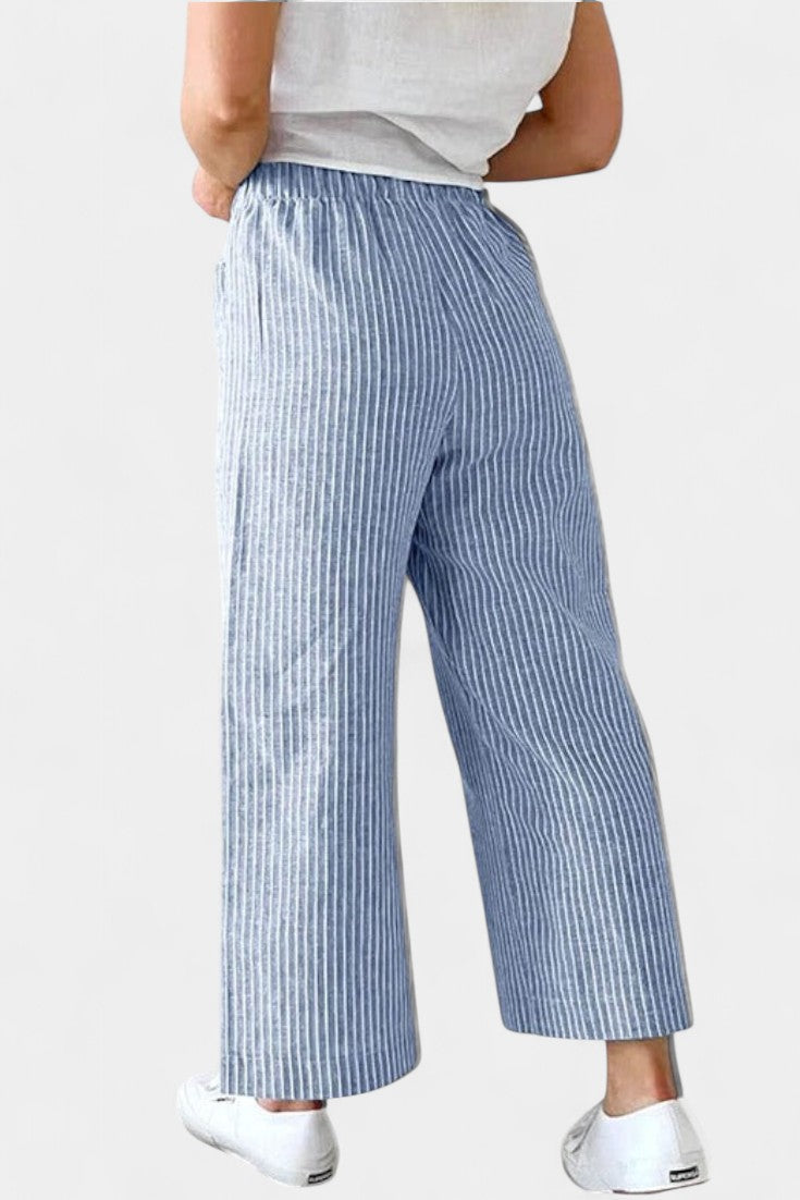 Pantalons Lumiere Légers à Coupe Détendue