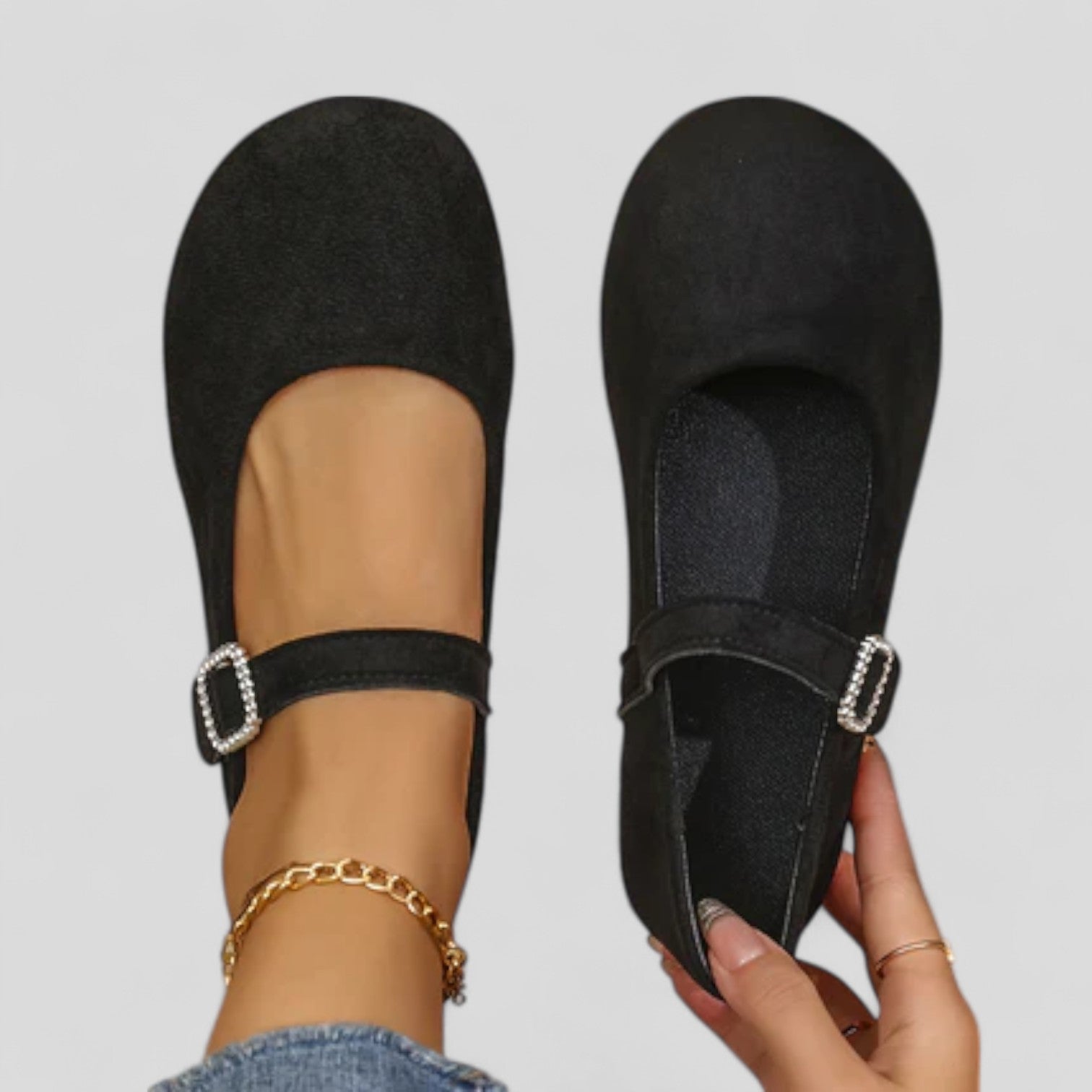 Emerina | Ballerines avec sangle