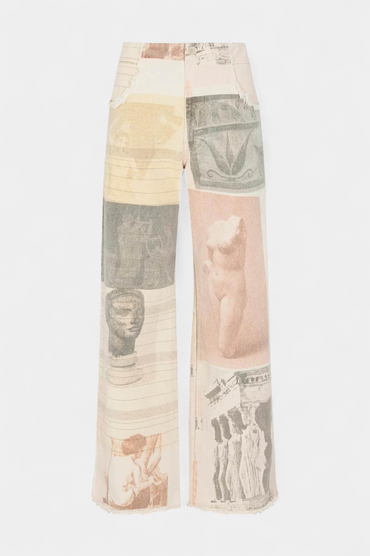 Jeans Paula à Jambes Élargies