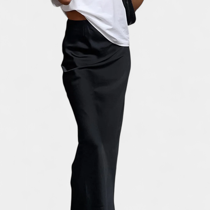 Jupe Maxi Utility Fable en Design Uni et Style Poli
