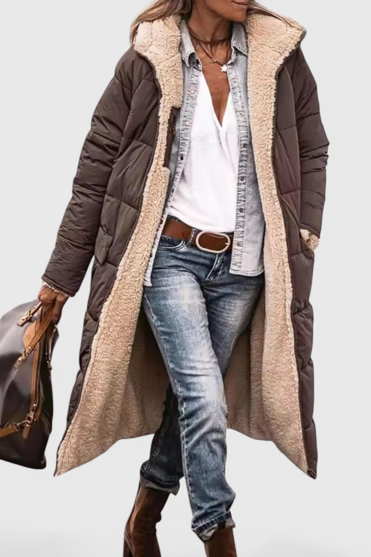 Blanca | Manteau Doux et Matelassé pour le Confort