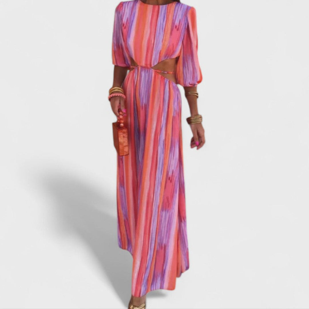 Paloma - Tissu élégant avec découpes