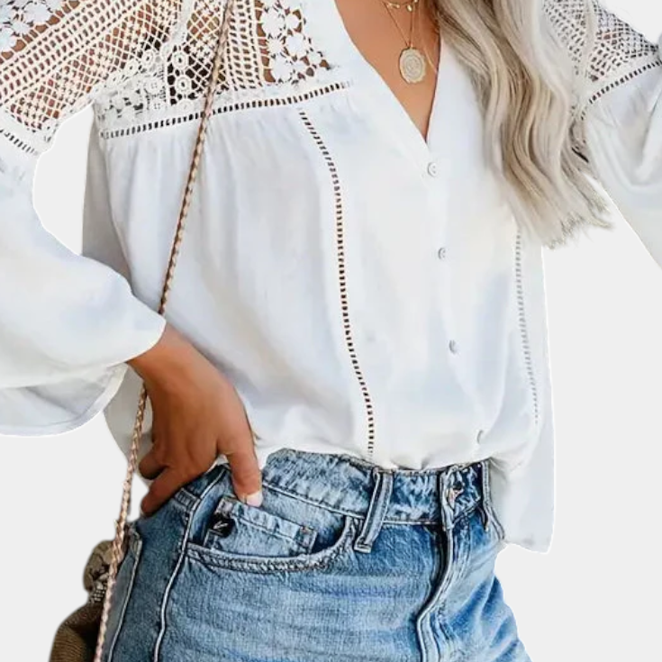 Esperanza | Blouse en Dentelle Sunwoven