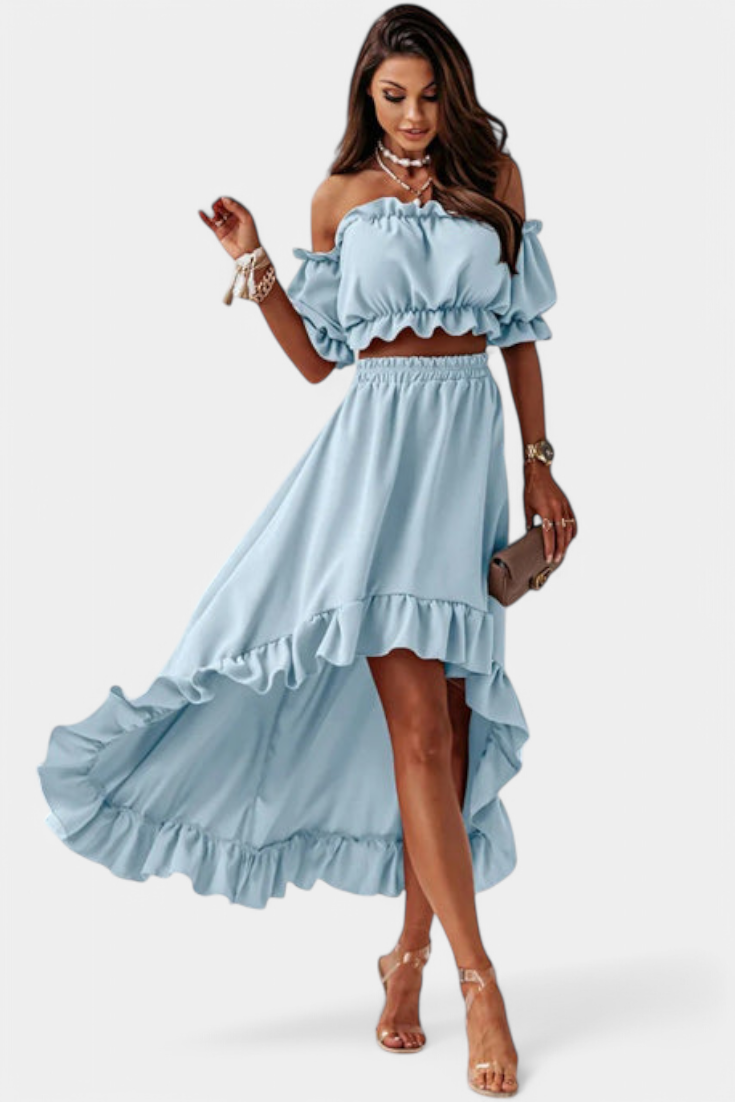 Katja Ensemble de Deux Pièces Off-Shoulder