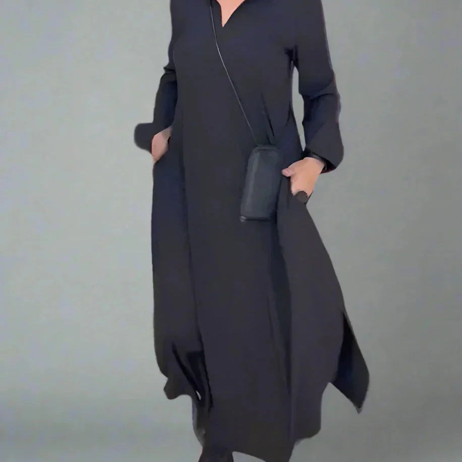 Mirta Saccoccio™ Robe longue élégante