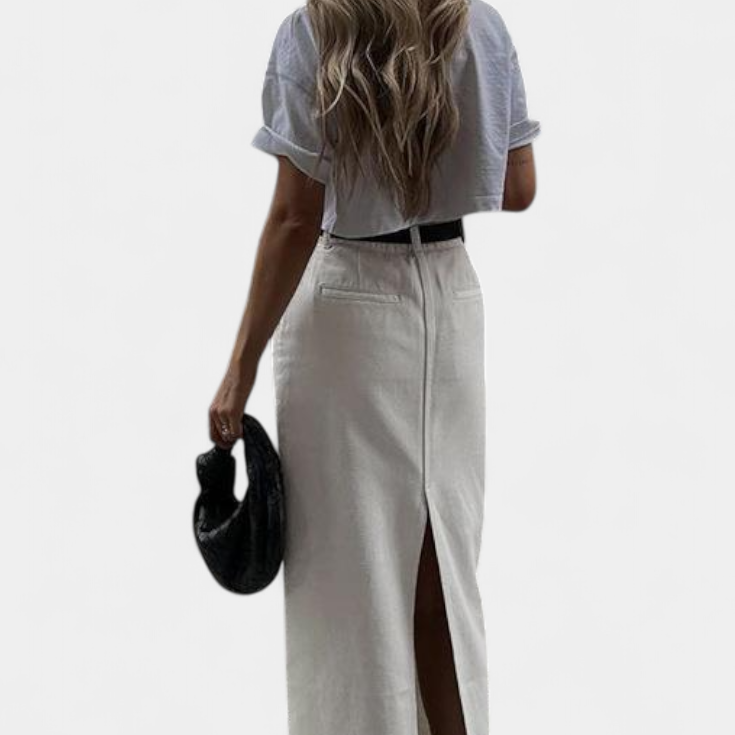 Jupe Maxi Yenifer avec Fente Parisienne