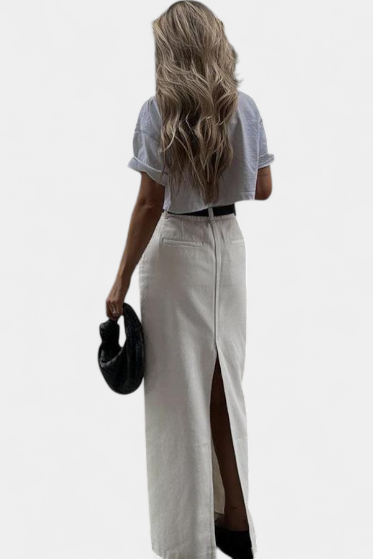 Jupe Maxi Yenifer avec Fente Parisienne