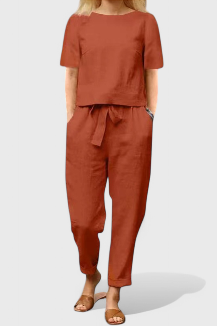 Yvette Ensemble d'Été Vintage