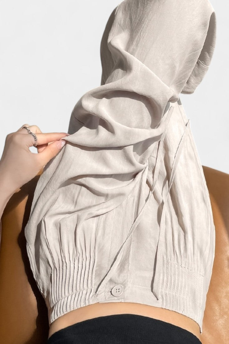 Ilyana Pantalons Taille Haute et Jambes Amples