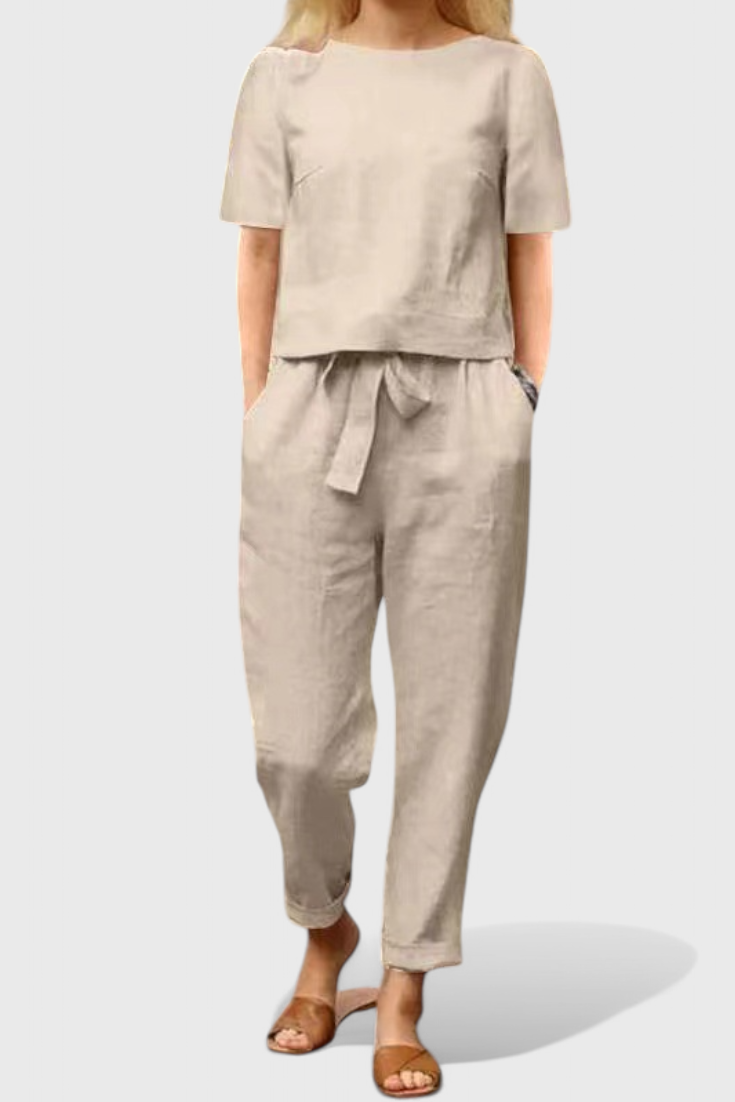 Yvette Ensemble d'Été Vintage