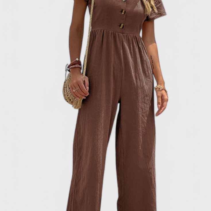 Camila Mono avec Boutons à l'Avant