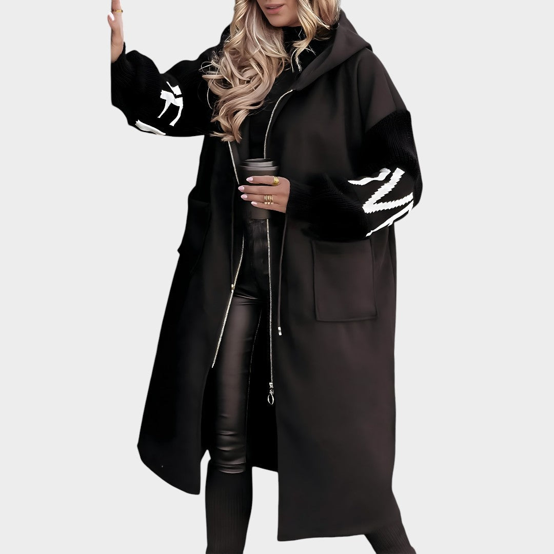 El Rosana™ | Manteau-cardigan élégant avec capuche