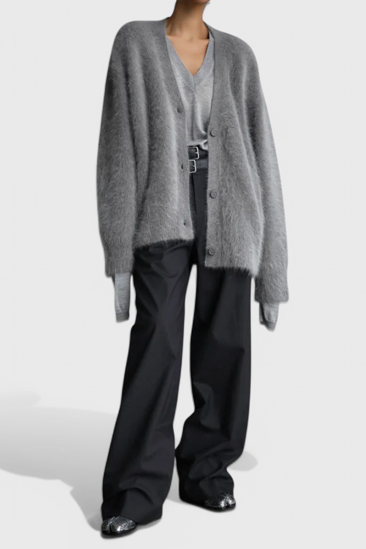 Daniela | Cardigan en Mélange de Cachemire Doux