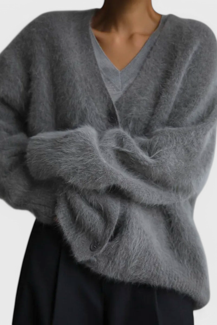 Daniela | Cardigan en Mélange de Cachemire Doux