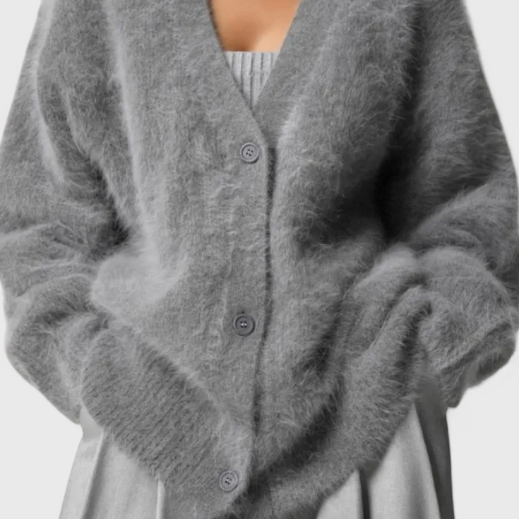 Daniela | Cardigan en Mélange de Cachemire Doux