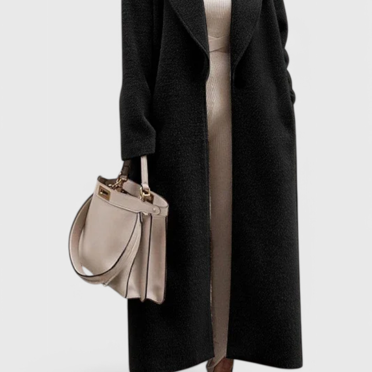 Chloé | Manteau Structuré Élégant Long