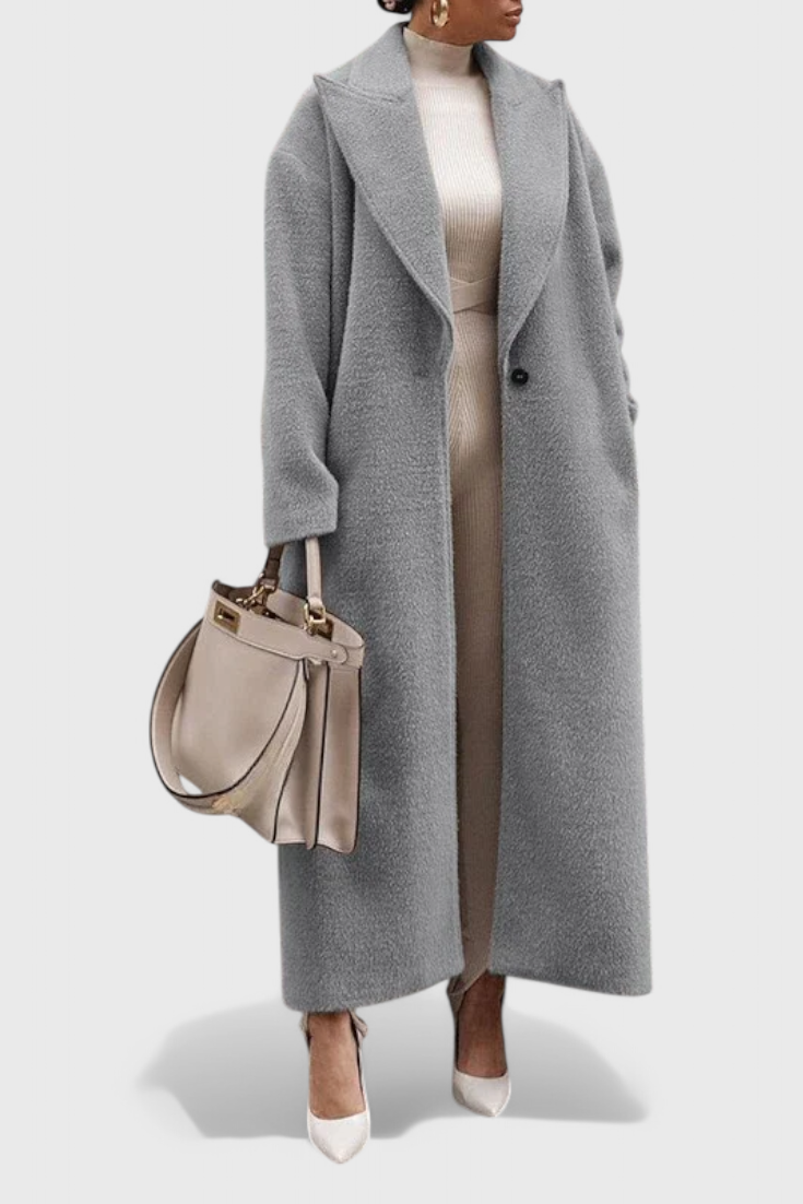 Chloé | Manteau Structuré Élégant Long