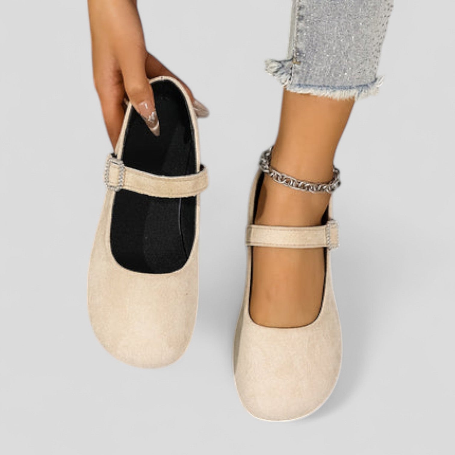 Emerina | Ballerines avec sangle