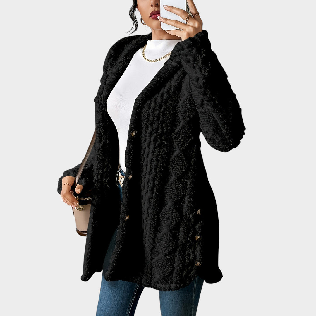 C&G™ | Cardigan Matelassé avec Capuche