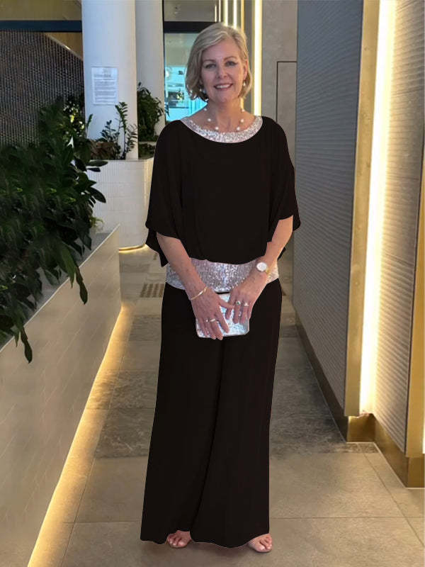 Lillian | Ensemble Élégant Chic à Manches Amples
