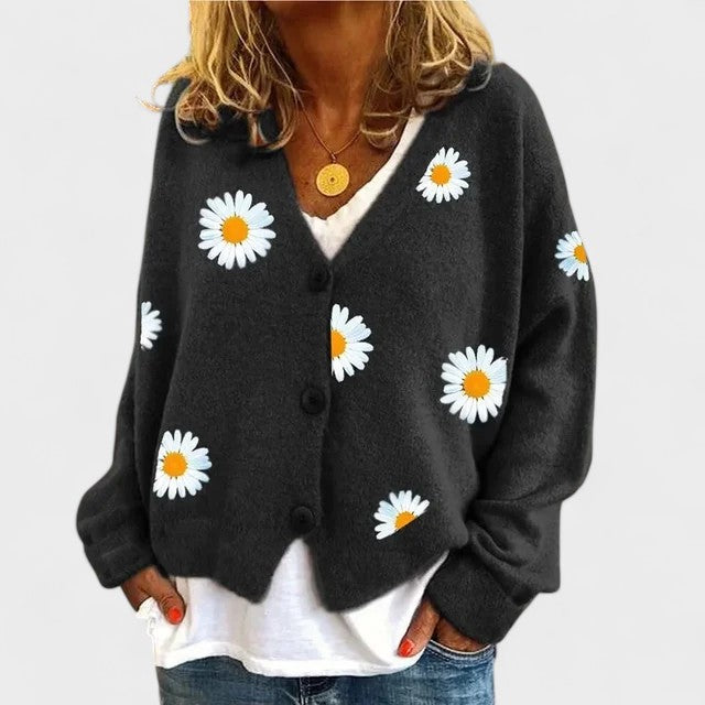 Teresa | Cardigan avec broderie florale