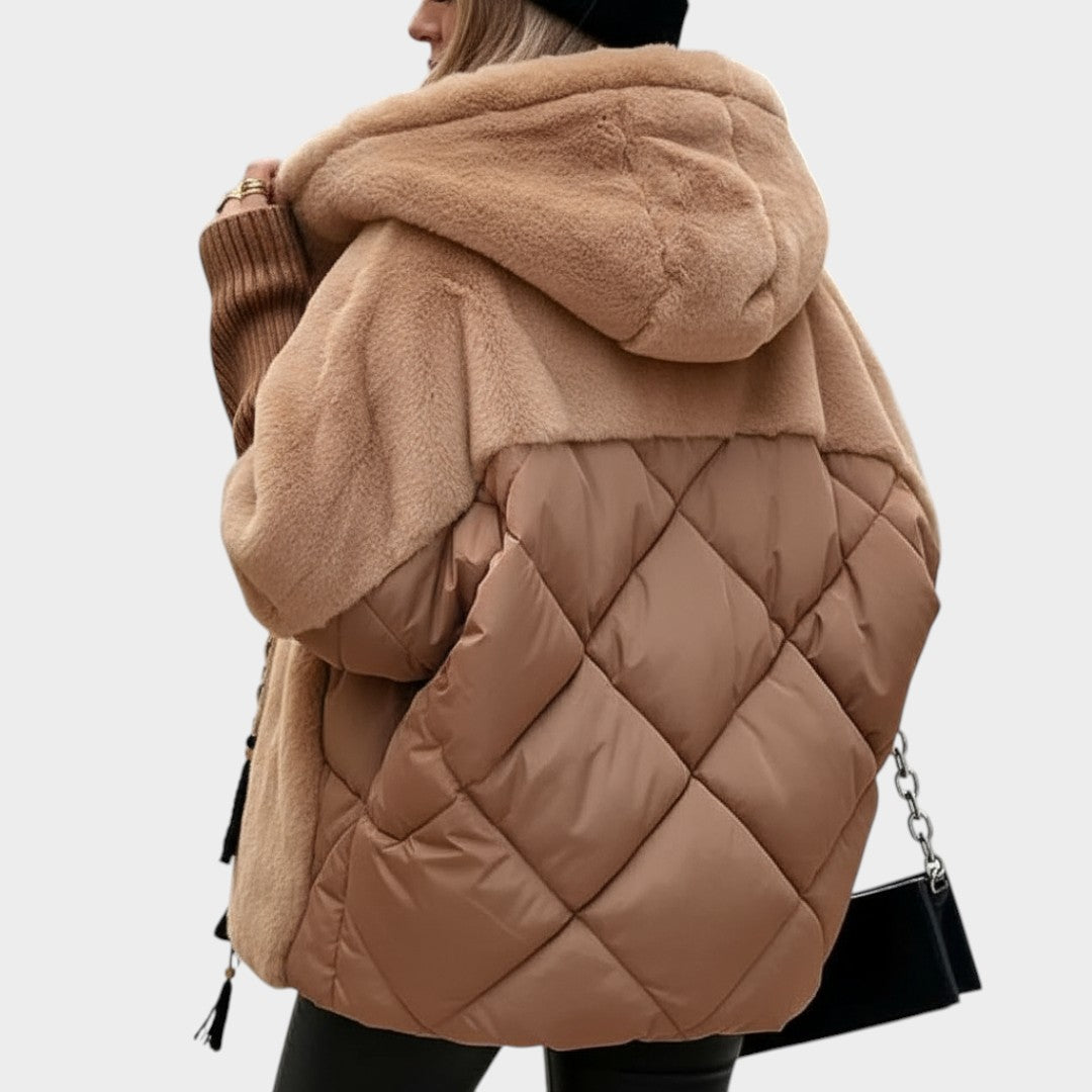 Daisy™ | Manteau d'Hiver Patchwork