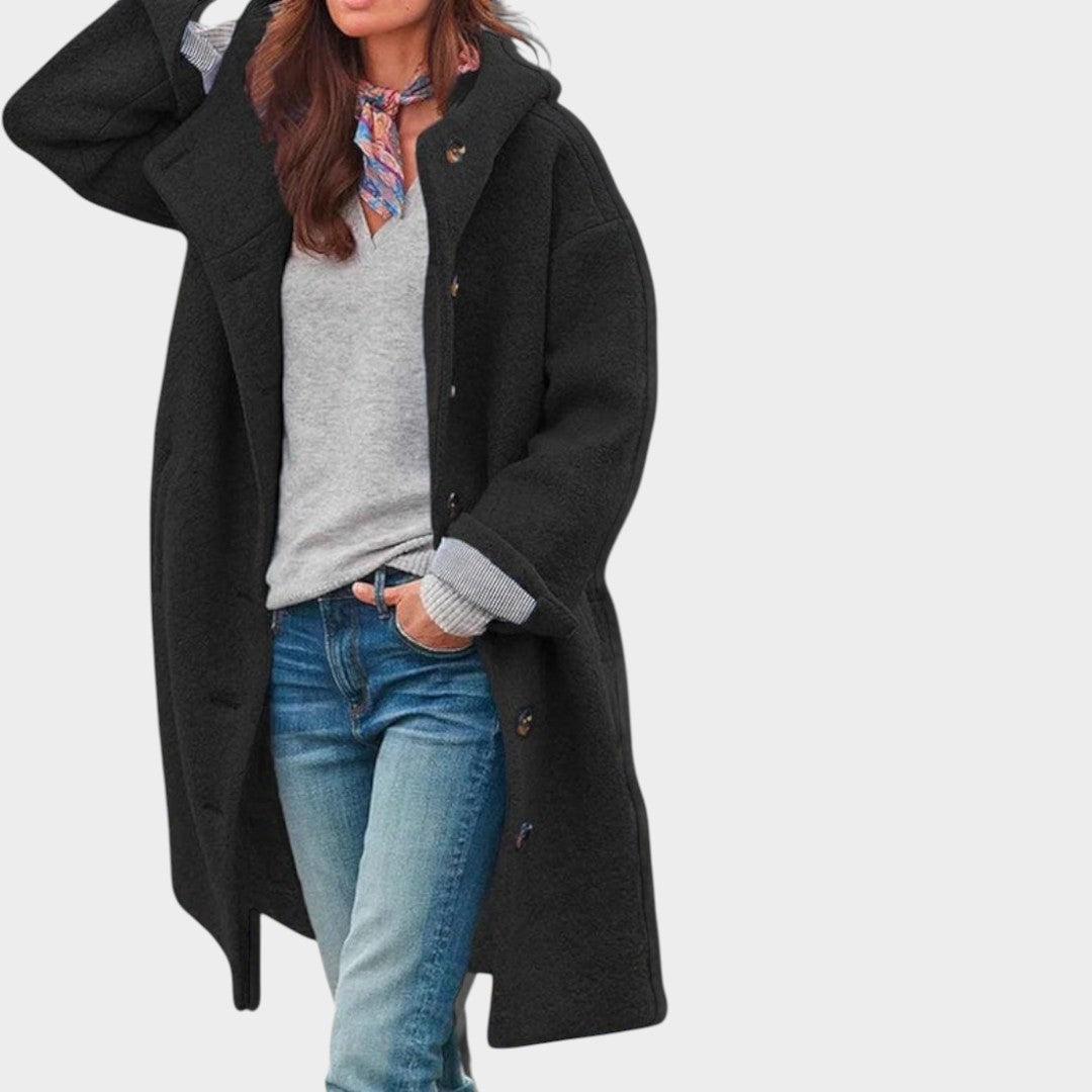Penélope™ | Manteau d'Hiver Élégant avec Capuche