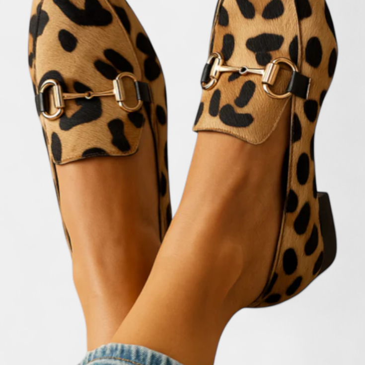 Mocassins Lillian Imprimés avec Boucle Métallique