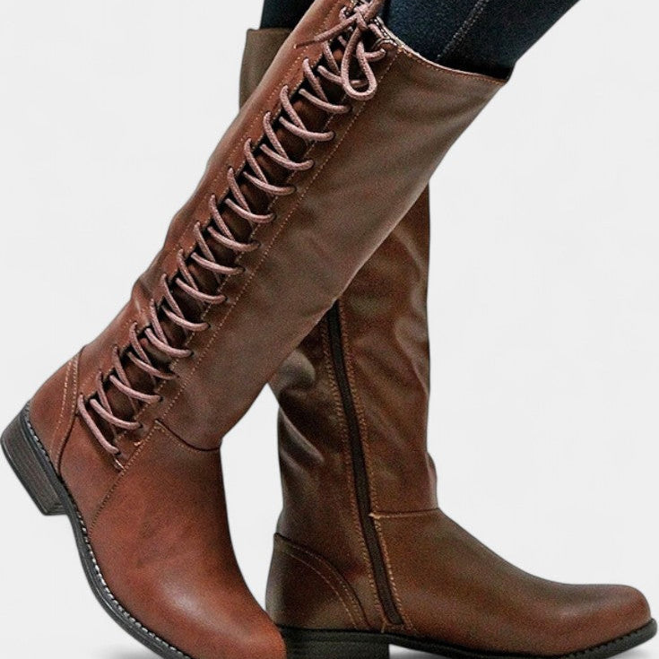 Bottes Hautes Minvera avec Semelle Rembourrée